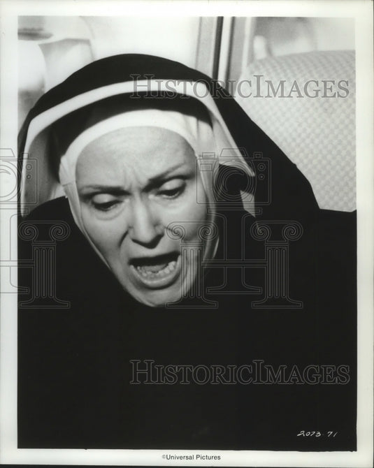 1975, Martha Scott in "Airport 1975" - mjp38321 - Historic Images