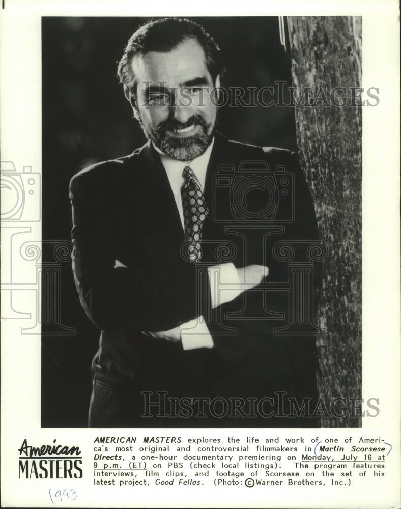 1993 Press Photo Director Martin Scorsese - mjp38324 - Historic Images