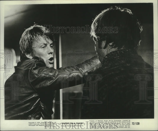 1972 Press Photo Sven Bertil Taube & other in "Puppet on a Chain" - mjp38446 - Historic Images