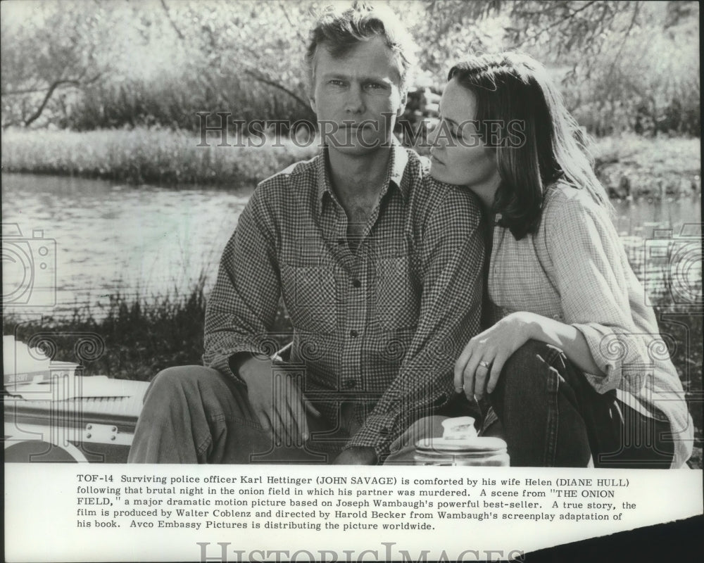 1982, John Savage and Diane Hull in &quot;The Onion Field&quot; - mjp38576 - Historic Images