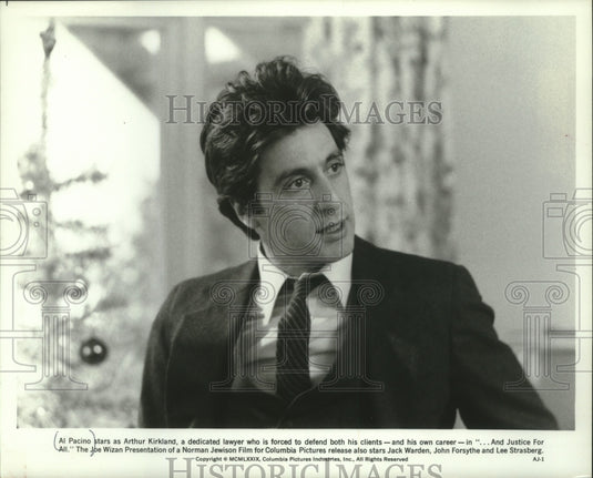 1979, Al Pacino stars in "...And Justice For All" - mjp38589 - Historic Images