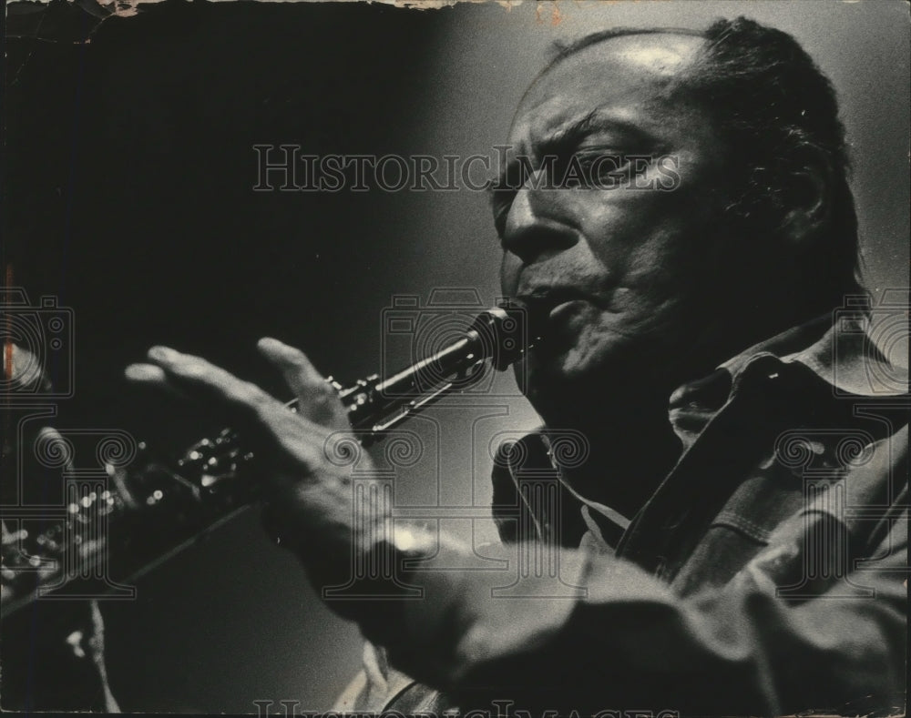 1974, Woody Herman, musician Milwaukee - mjp38659 - Historic Images