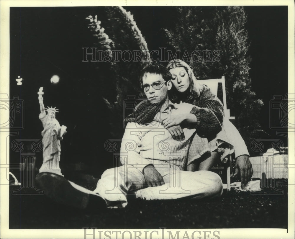 1982 Press Photo Theater X's "Sweet Dreams" with David Rommel, Deborah Clifton - Historic Images