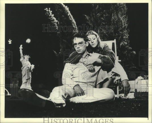1982 Press Photo Theater X's "Sweet Dreams" with David Rommel, Deborah Clifton - Historic Images