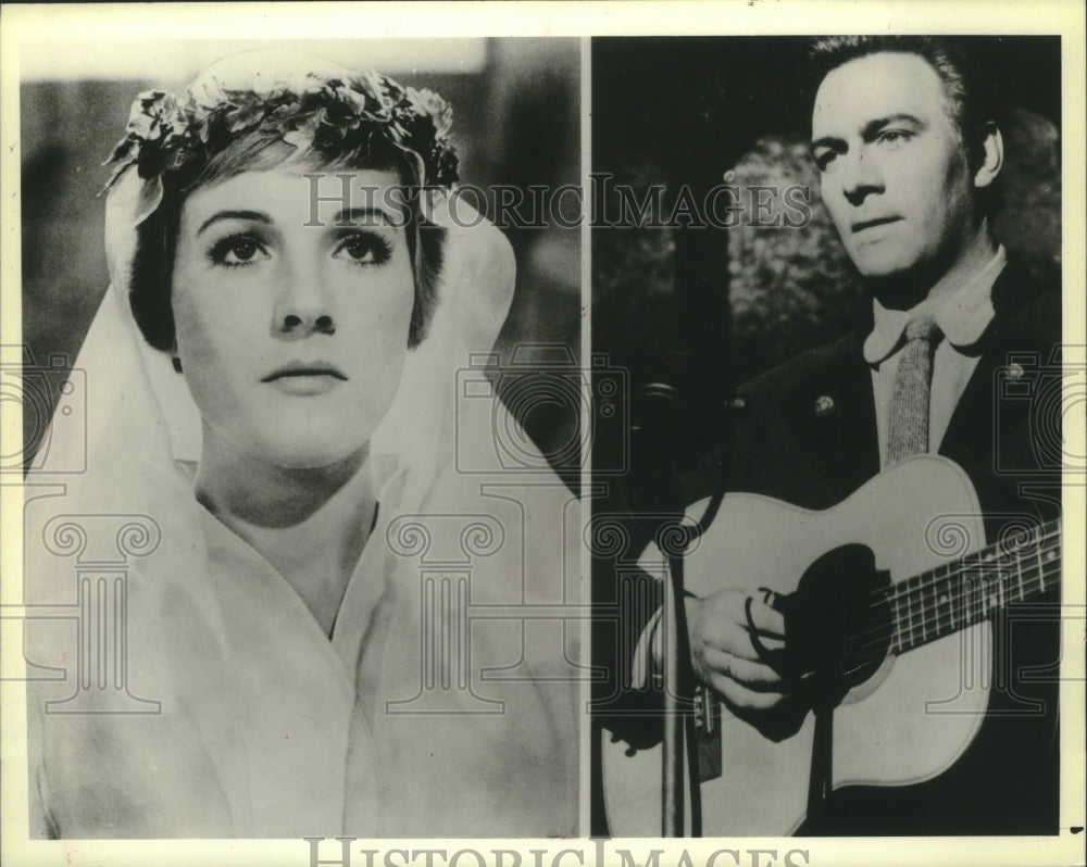 1987 Julie Andrews &amp; Christopher Plummer in &quot;The Sound of Music&quot; - Historic Images