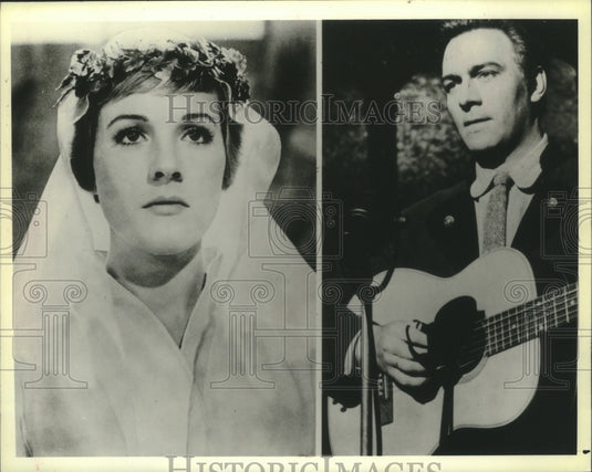 1987 Julie Andrews & Christopher Plummer in "The Sound of Music" - Historic Images
