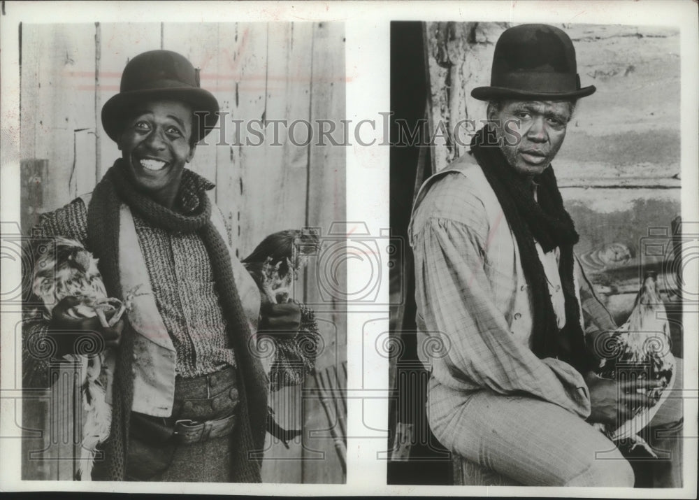 1977, Actor/singer/dancer Ben Vereen as Chicken George in