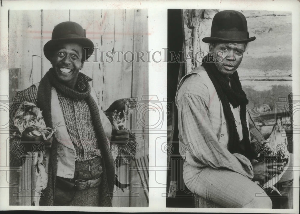 1977, Actor/singer/dancer Ben Vereen as Chicken George in "Roots" - Historic Images