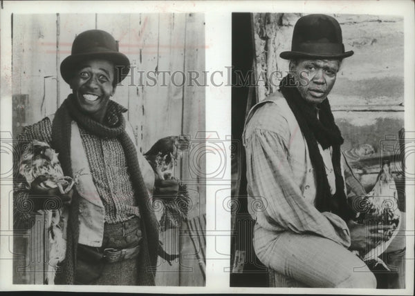 1977, Actor/singer/dancer Ben Vereen as Chicken George in 