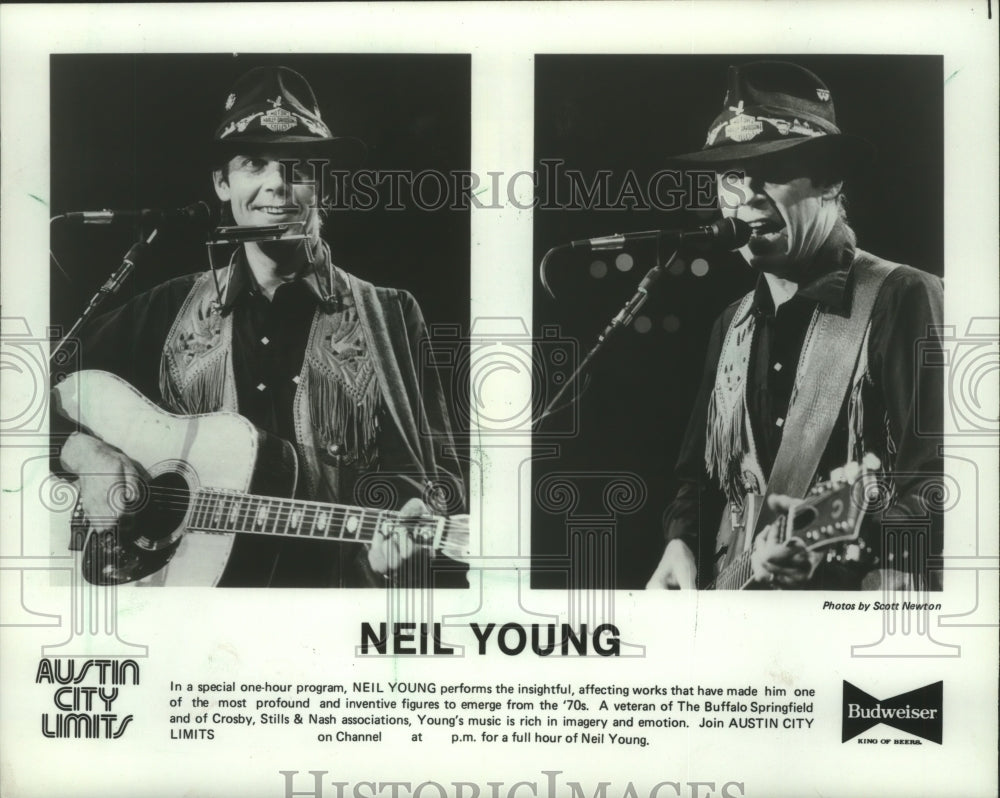 1985, Musician Neil Young - mjp38757 - Historic Images