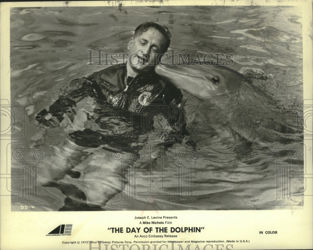1973, Actor George C. Scott in &quot;The Day Of The Dolphin&quot; film - Historic Images