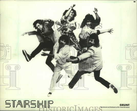 1986 Press Photo Starship, music group - Historic Images