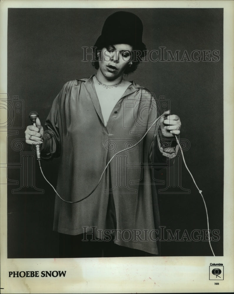 1978 Press Photo Phoebe Snow, entertainer - mjp38881 - Historic Images