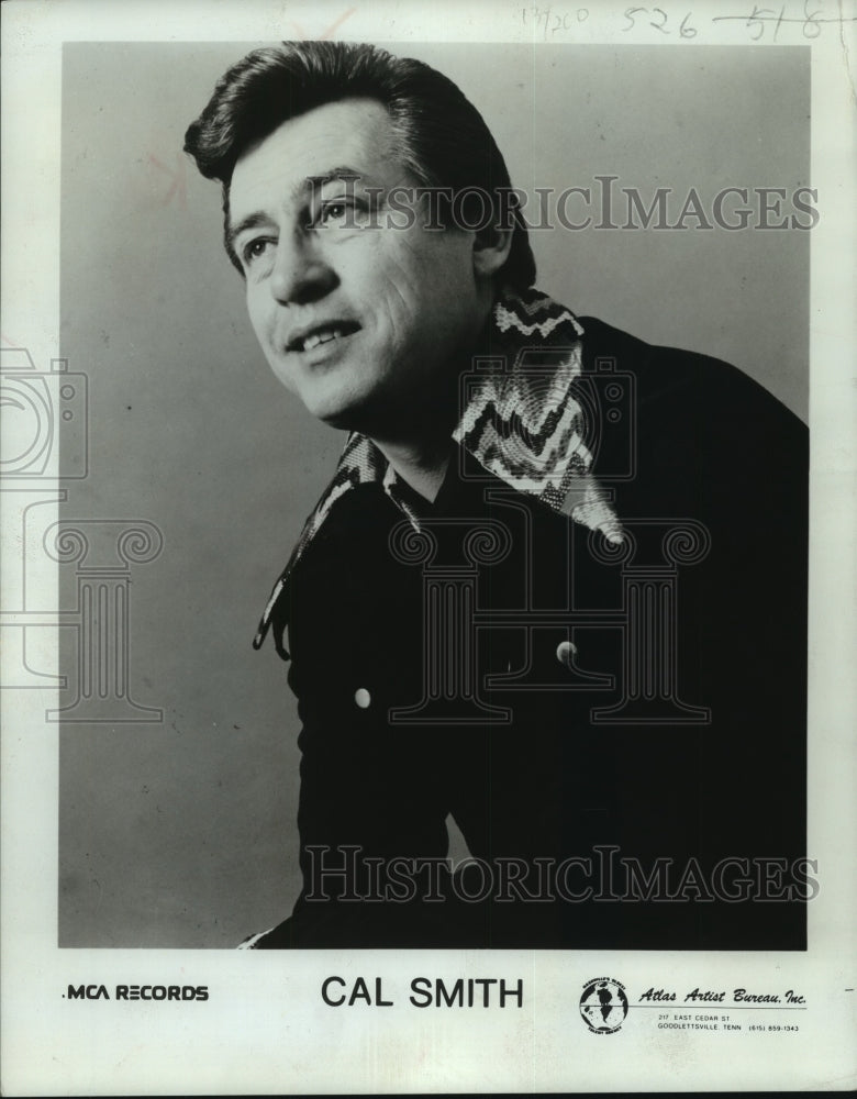 1975 Press Photo Cal Smith, musician - mjp38930 - Historic Images