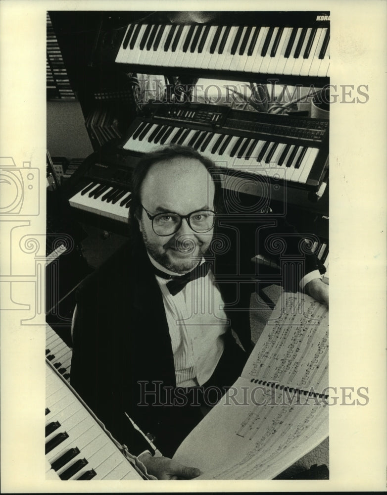 1994 Press Photo Sigmund Snopek At Keyboards - mjp38934 - Historic Images