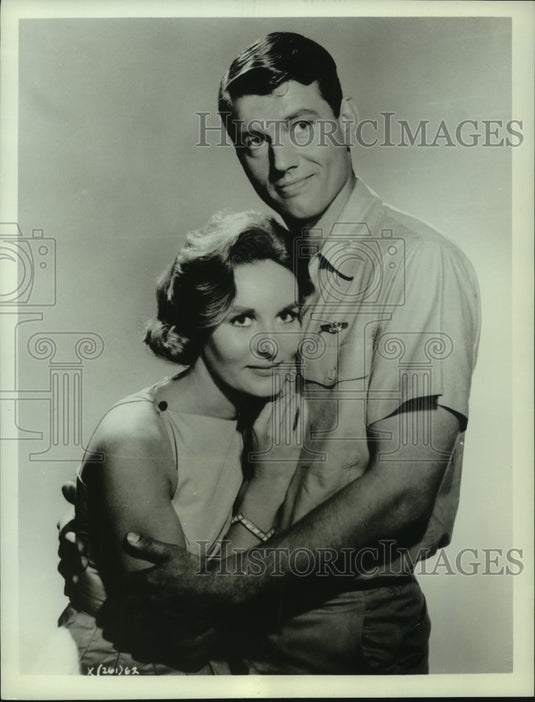 1964, Ralph Taeger And Lisabeth Hush Play Married Couple In 'X-15' - Historic Images