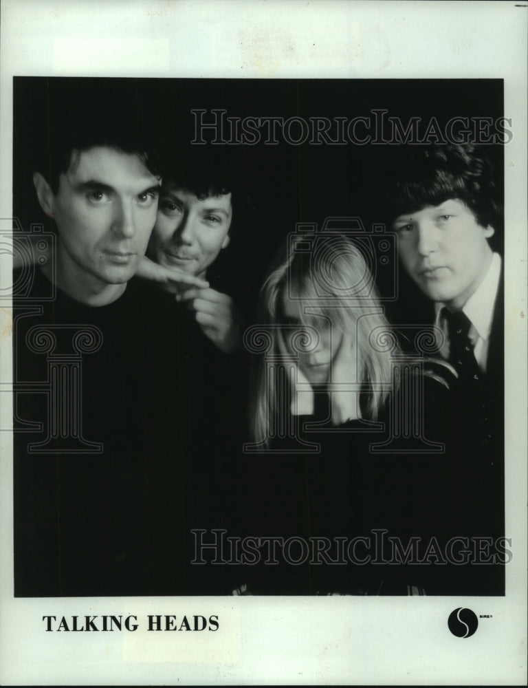 1982 Press Photo Musical group Talking Heads - mjp38960- Historic Images