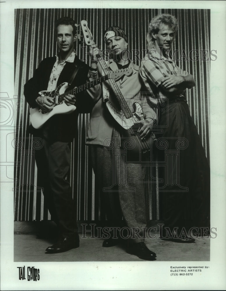 1986, Tall Gators, blues rock group - mjp38966 - Historic Images