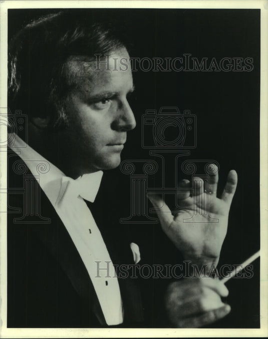 1985 Press Photo Leonard Slatkin, United States Conductor - mjp39023 - Historic Images