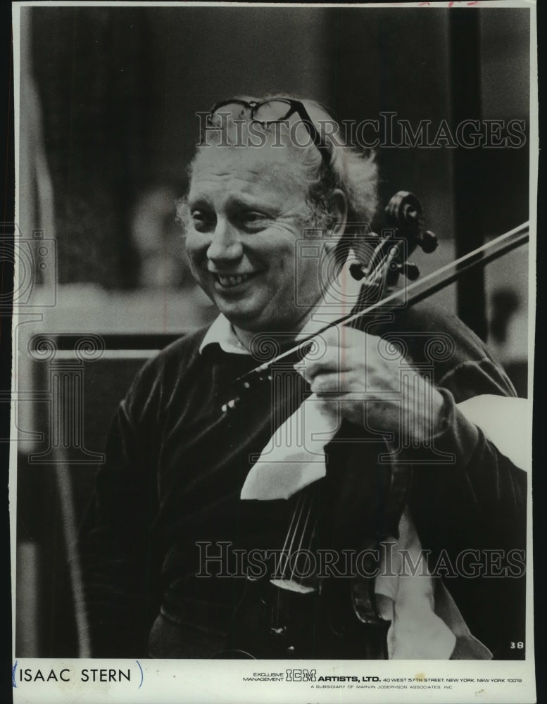 1978, Violinist Isaac Stern - mjp39071 - Historic Images