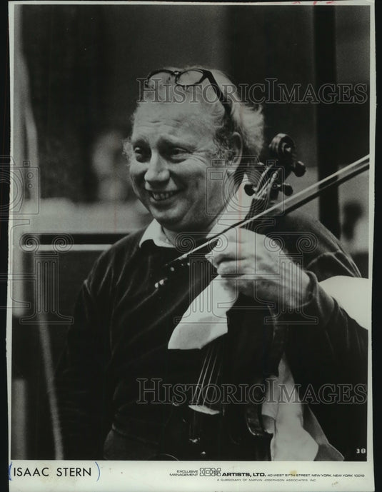 1978, Violinist Isaac Stern - mjp39071 - Historic Images