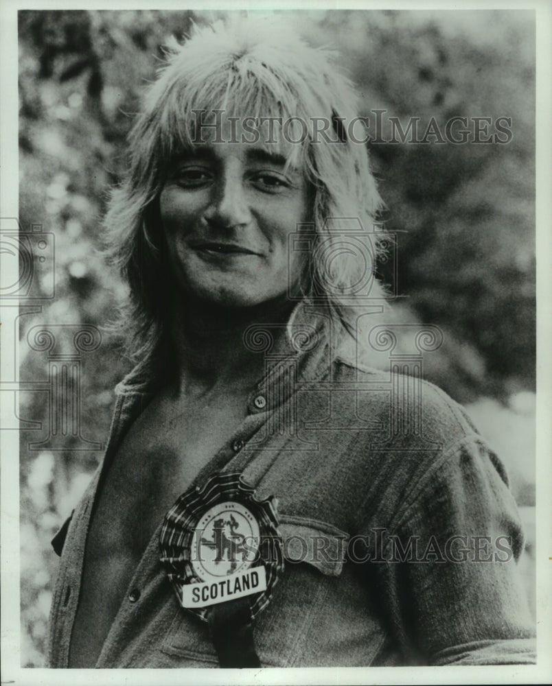 1979 Press Photo Rod Stewart musician, rock singer. - mjp39077- Historic Images