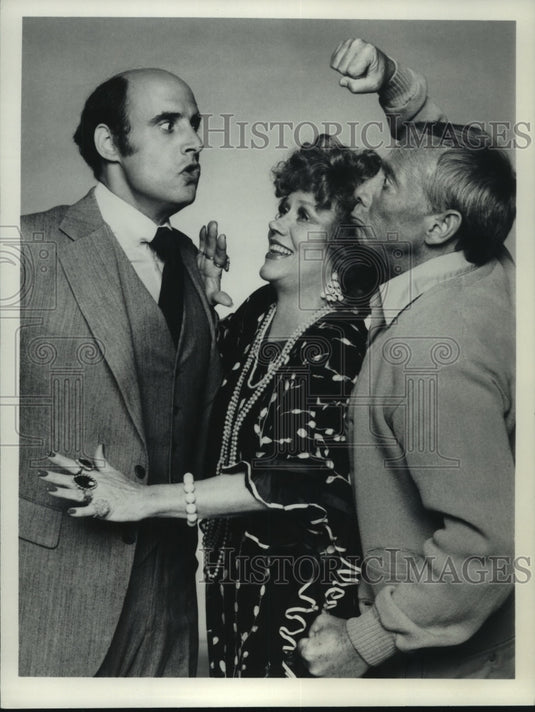 1979, Jeffrey Tambor & co-stars of "The Ropers" - mjp39149 - Historic Images