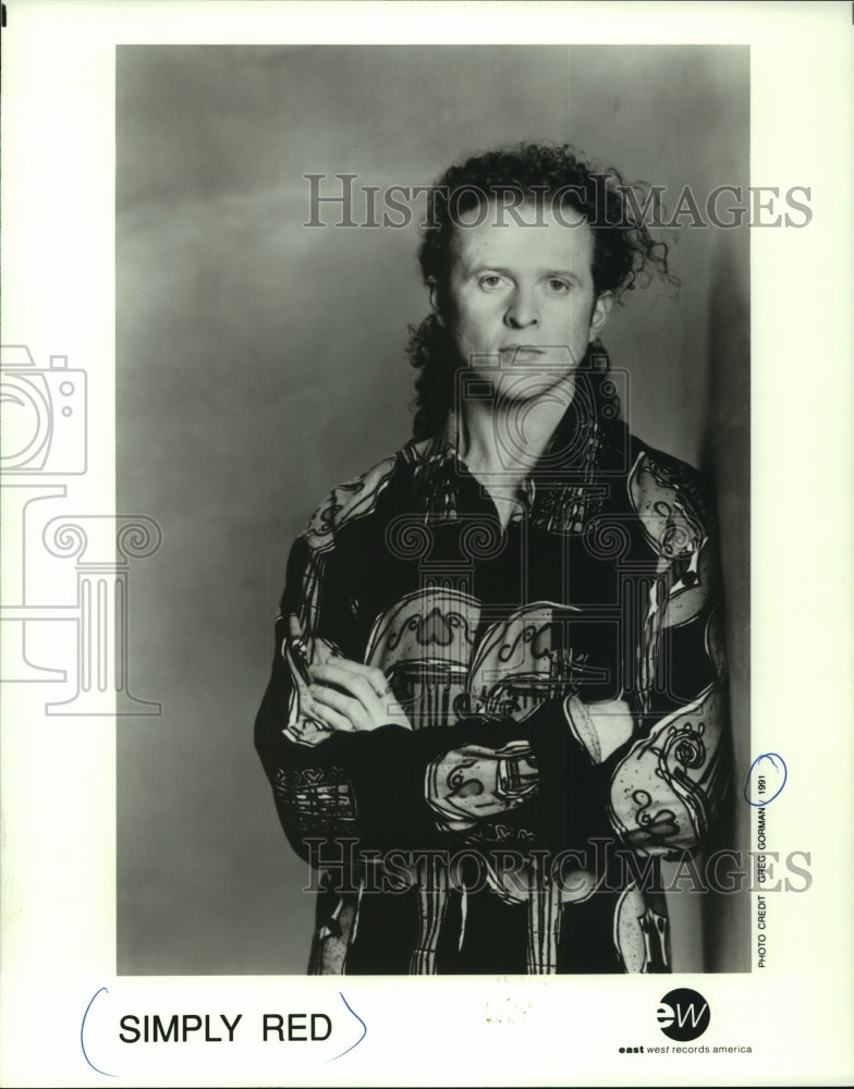 1991 Press Photo Simply Red - mjp39191 - Historic Images