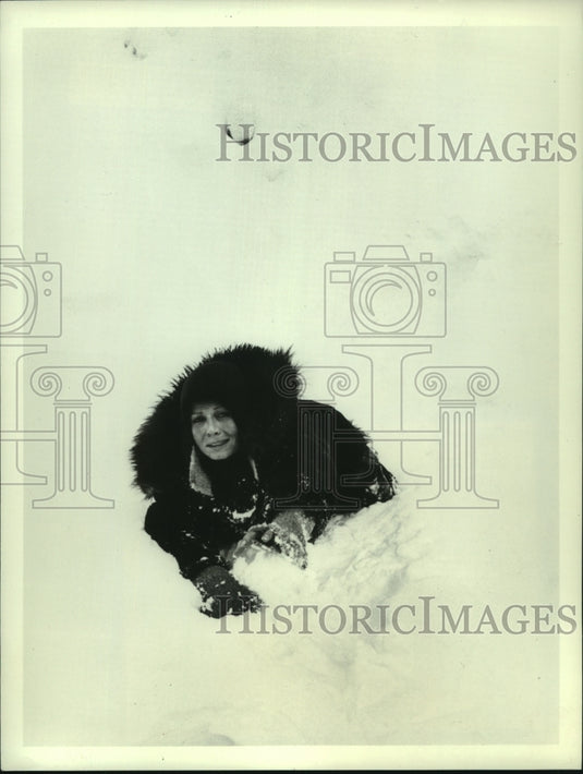 1976 Press Photo Actress Sally Struthers in "Hey, I'm Alive" on ABC - mjp39209 - Historic Images