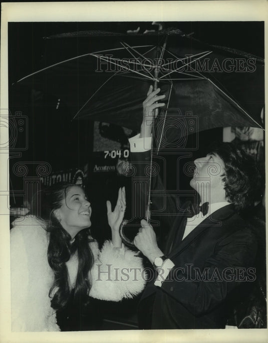 1969, Actor Dustin Hoffman with Wife at "John and Mary" Premiere - Historic Images
