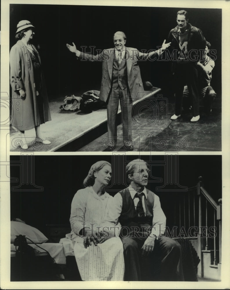 Loman 1984 Press Photo Actor Dustin Hoffman as Willy Loman in