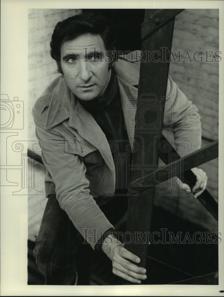 1976, Actor Judd Hirsch in "Delvecchio" on CBS - mjp39291 - Historic Images