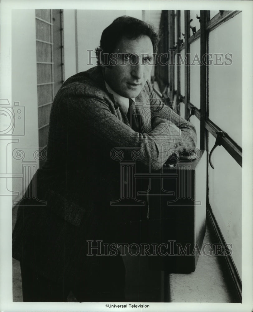 1975, Actor Judd Hirsch as Murray Stone in &quot;The Law&quot; on NBC - Historic Images