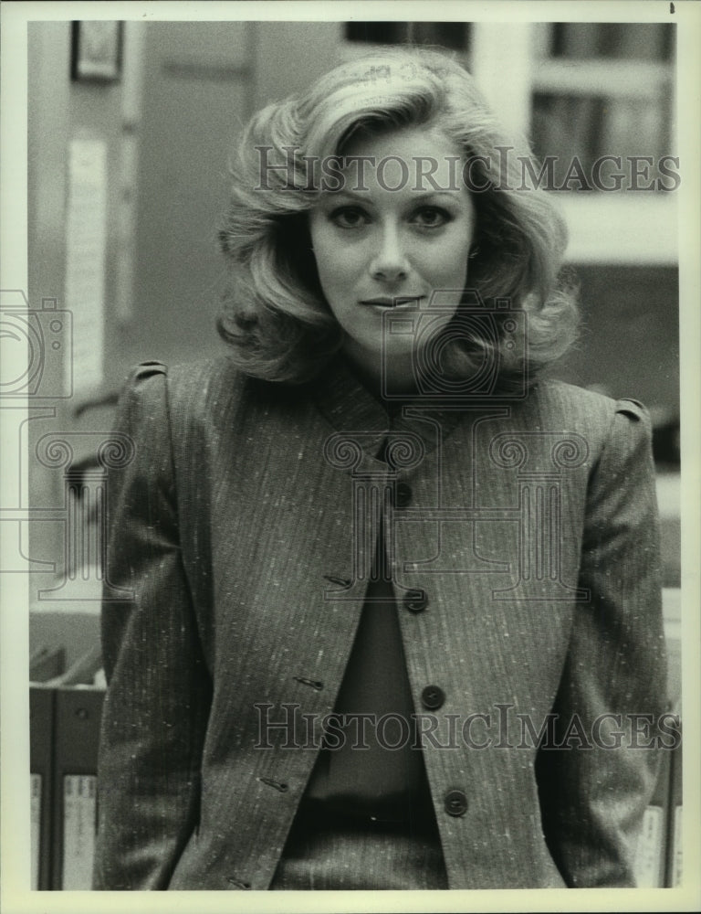 1983, Nancy Stafford as Joan Halloran in &quot;St. Elsewhere&quot; - mjp39307 - Historic Images