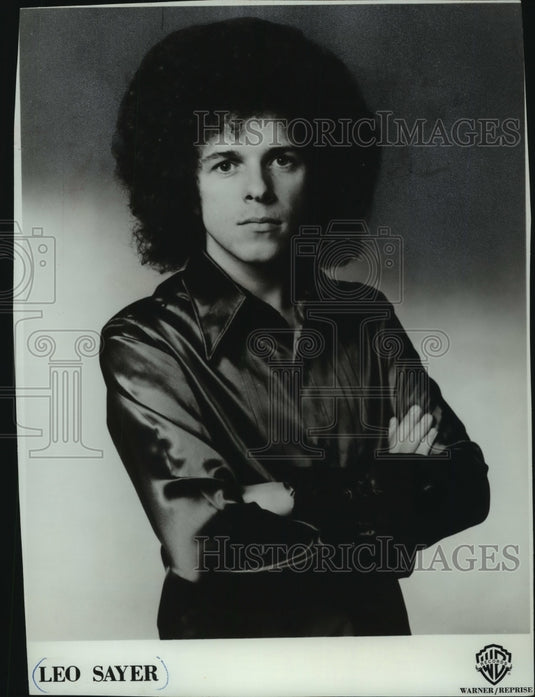 1976, US singer and songwriter Leo Sayer - mjp39315 - Historic Images