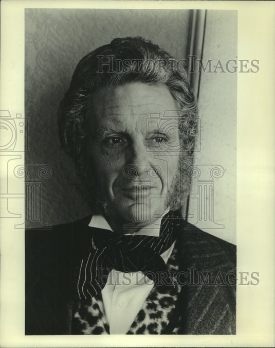 1975 Press Photo Robert Stack stars in "The Honorable Sam Houston" - mjp39614 - Historic Images