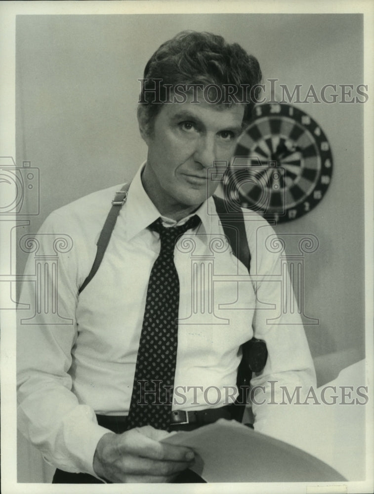 1982 Press Photo Robert Stack stars as the commander in &quot;Strike Force&quot; - Historic Images