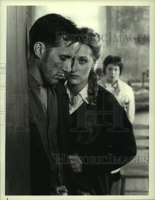 1979 Press Photo Meryl Streep and James Woods star in "Holocaust" - mjp39626 - Historic Images