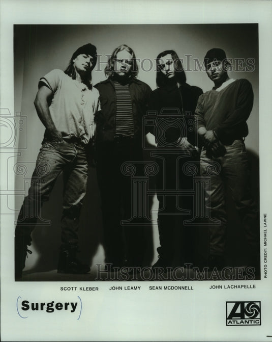 Press Photo Surgery music group - mjp39732 - Historic Images