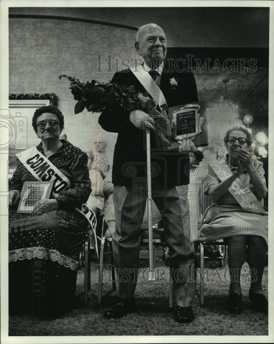 1978, Harry Sutherland named Nursing Resident of the Year, Milwaukee - Historic Images