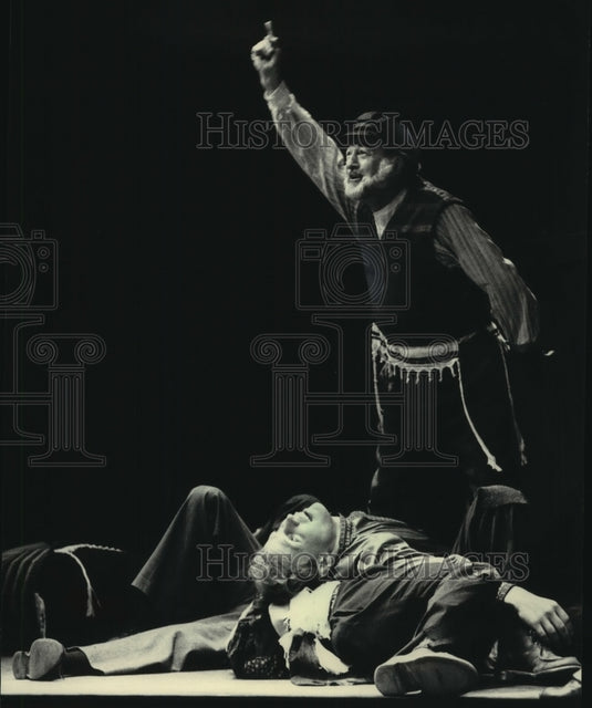 1984, Frank Lisi stars in Fiddler on the Roof at Sunset Playhouse. - Historic Images
