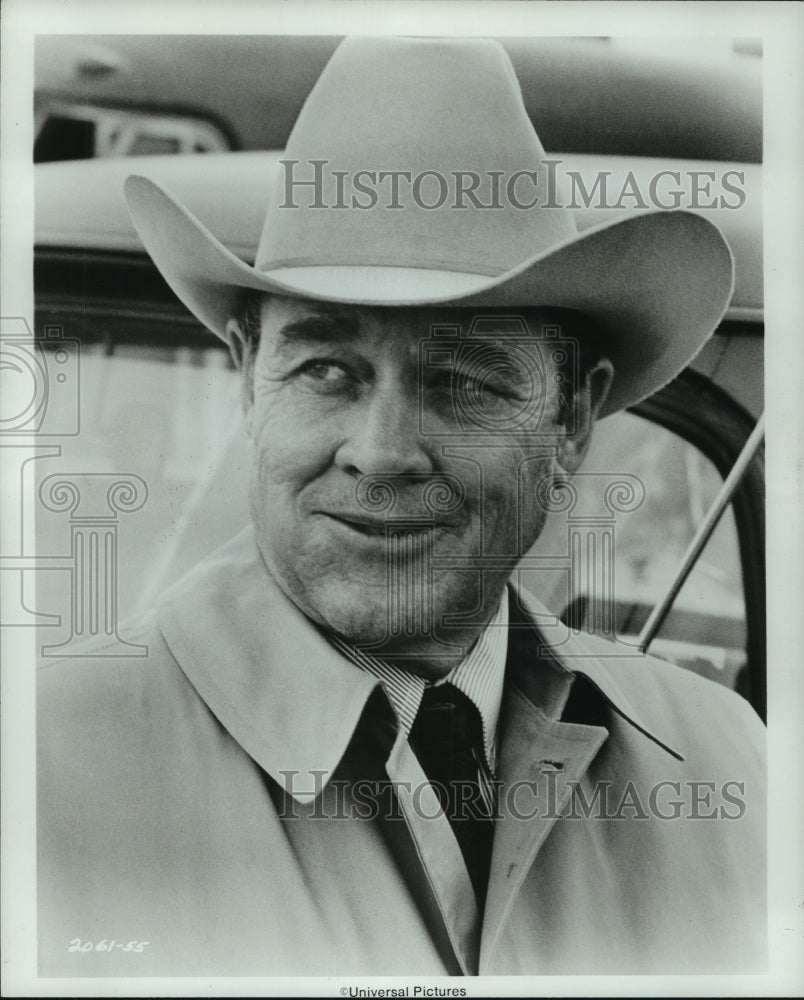 1974 Press Photo Ben Johnson co-stars in &quot;The Sugarland Express&quot; - mjp39809 - Historic Images