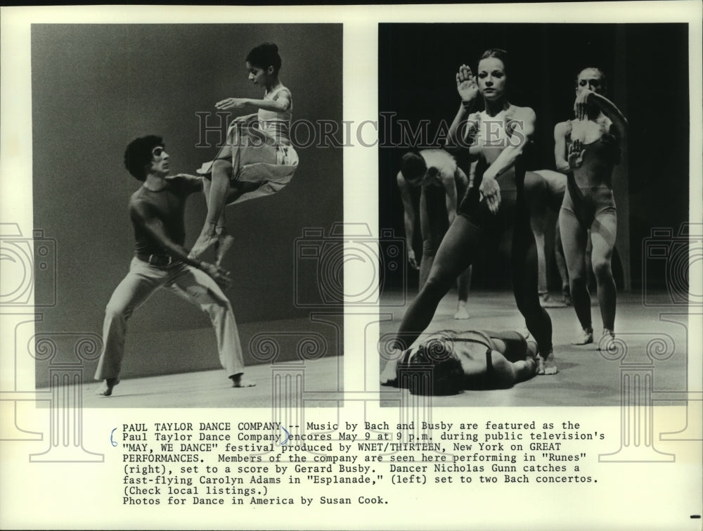 1979 Press Photo Paul Taylor Dance Company members - mjp39899-Historic Images