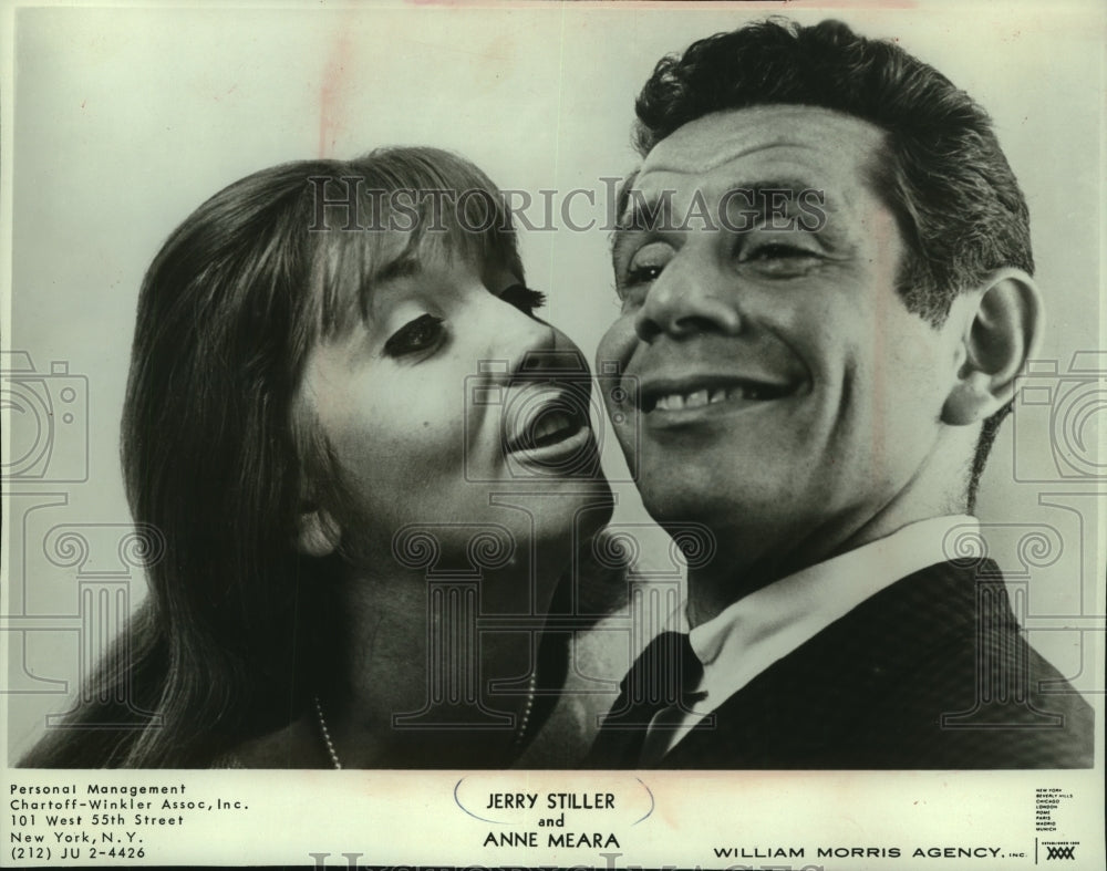 1968 Press Photo Jerry Stiller ad Anne Meara - mjp39983- Historic Images