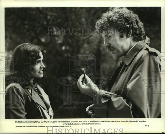 1978, Donald Sutherland & other in "Invasion of the Body Snatchers" - Historic Images