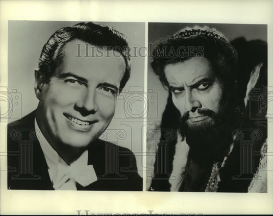 1962 Press Photo Metropolitan Opera's basso Jerome Hines on ABC - mjp40043 - Historic Images