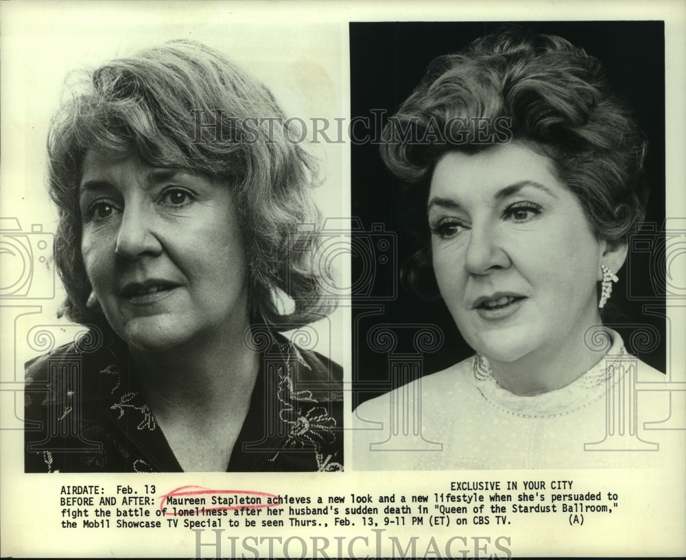 Maureen Stapleton 1975 Press Photo Maureen Stapleton in