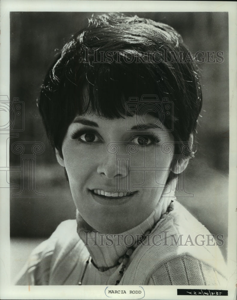 1971 Press Photo Actress Marcia Rodd - mjp40427 - Historic Images