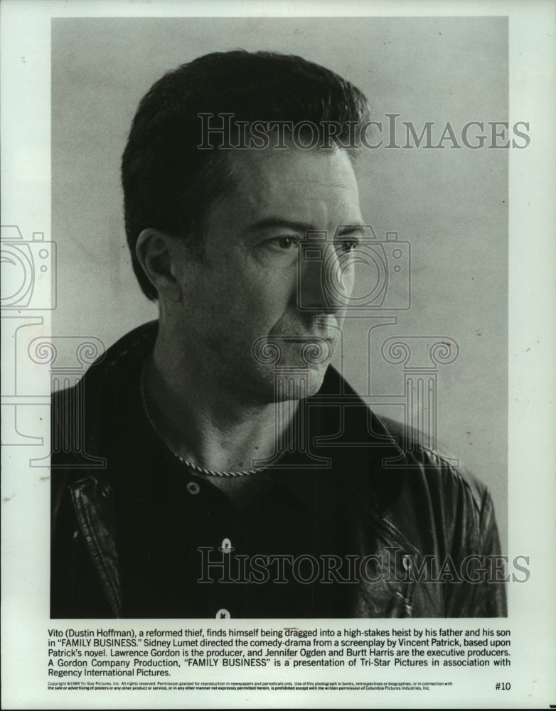 1989, Dustin Hoffman stars in &quot;Family Business&quot; - mjp40504 - Historic Images