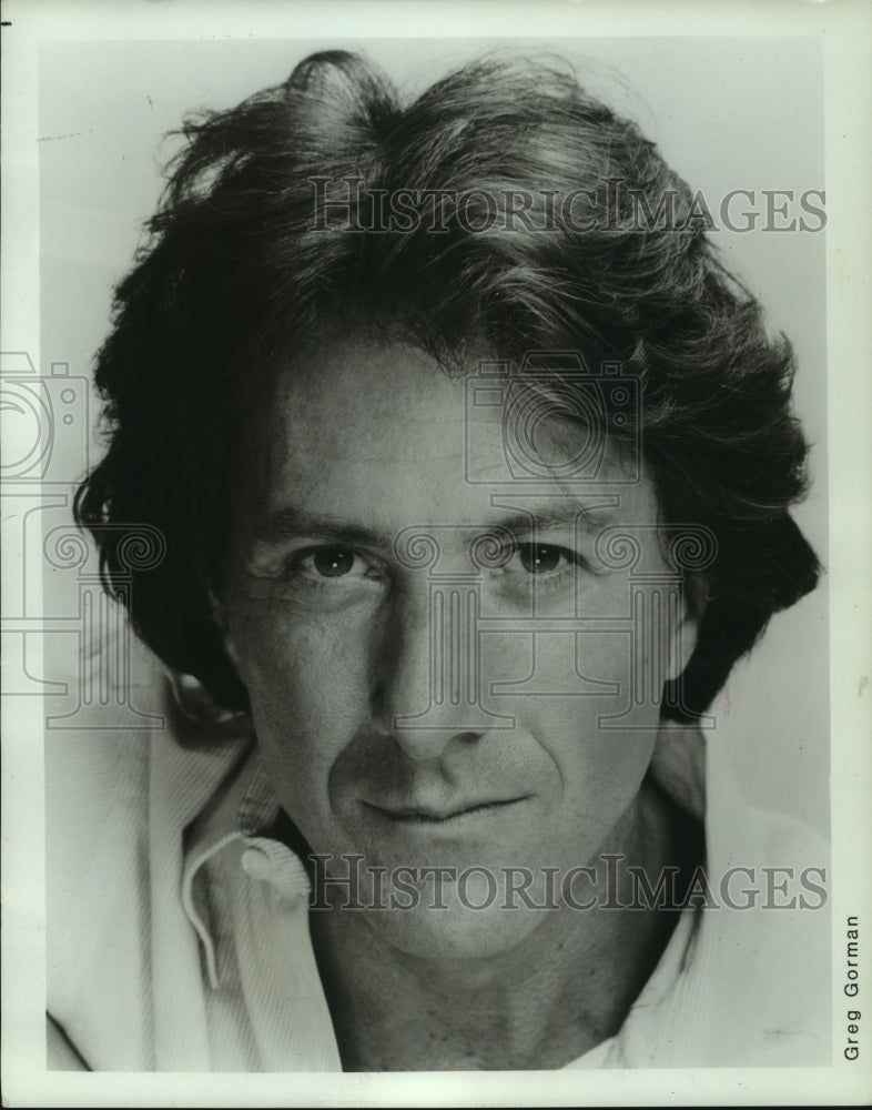 1985 Press Photo Actor Dustin Hoffman - mjp40505 - Historic Images